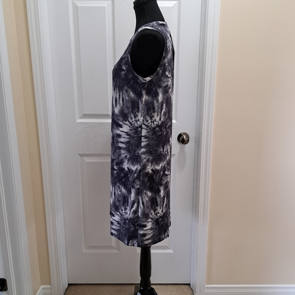 ❤️ NWT Gaiam Tie Dye Dress Tank Style Women's Various Sizes Soft Casual Grey - Picture 6 of 13